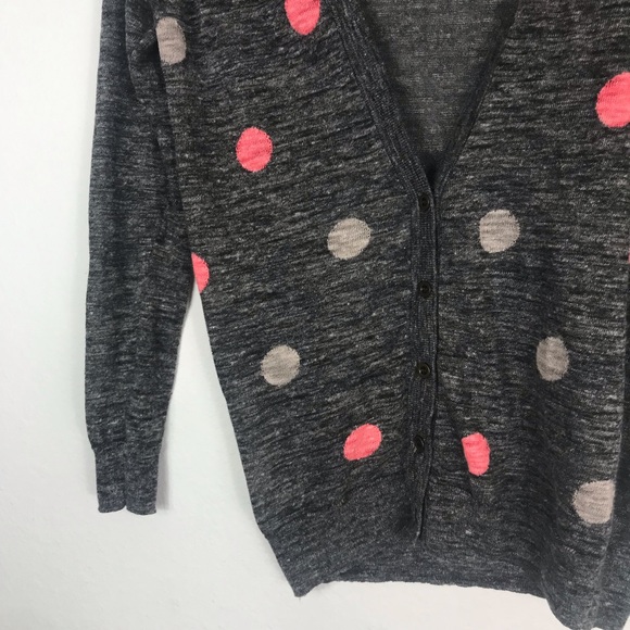 Madewell Fairweather polka dot cardigan - Picture 5 of 7